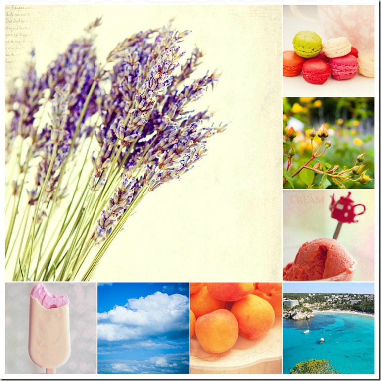 Summer break collage