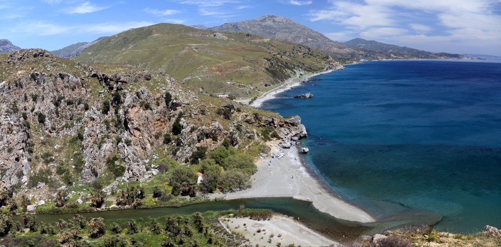 Kourtaliotis river (panorama)